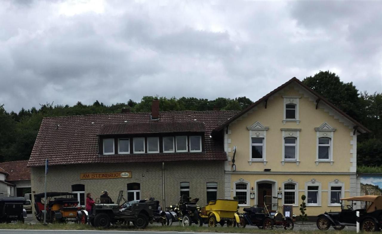 Pension Am Steinbruch Hilter Dış mekan fotoğraf